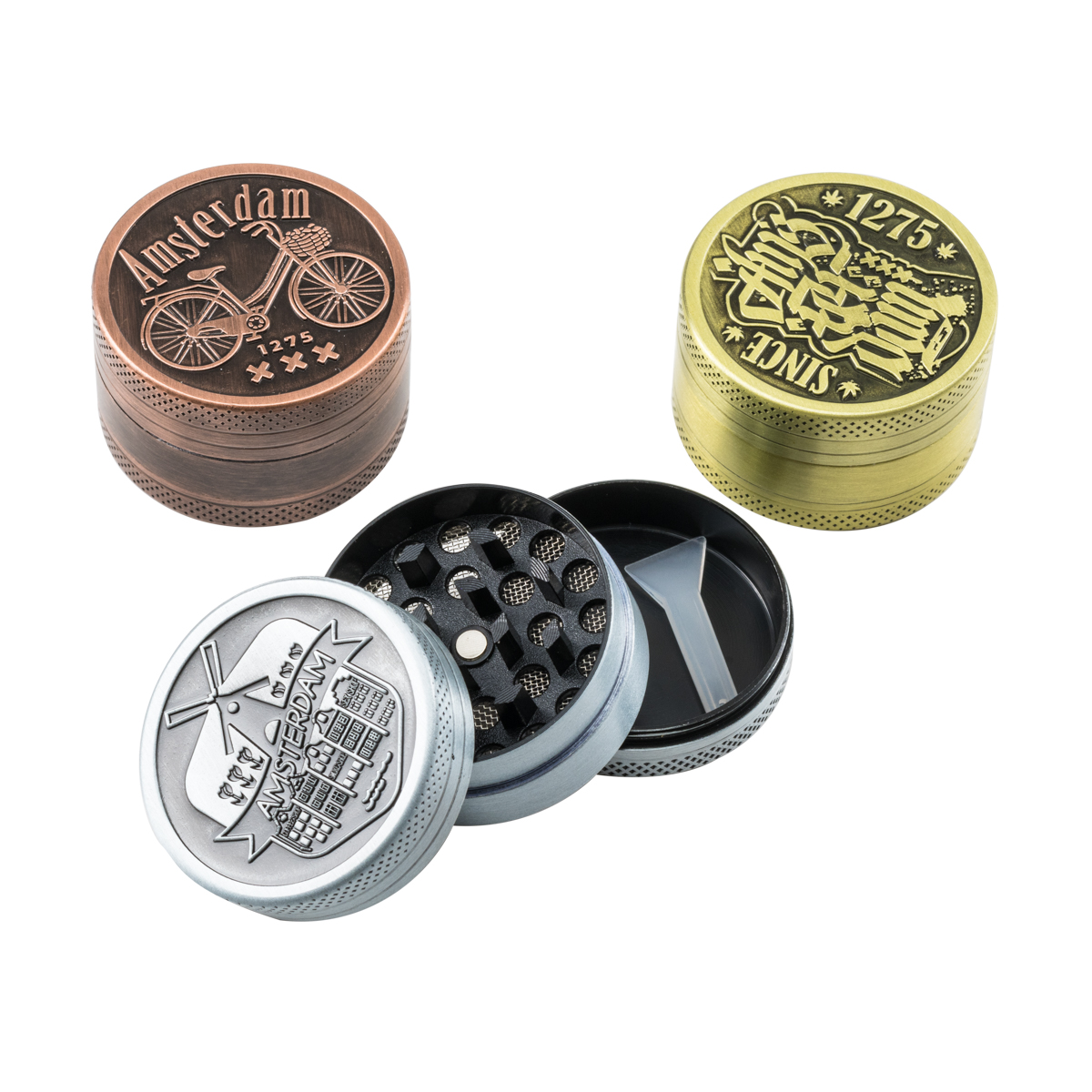 Гриндер Amsterdam Classic Metal Small