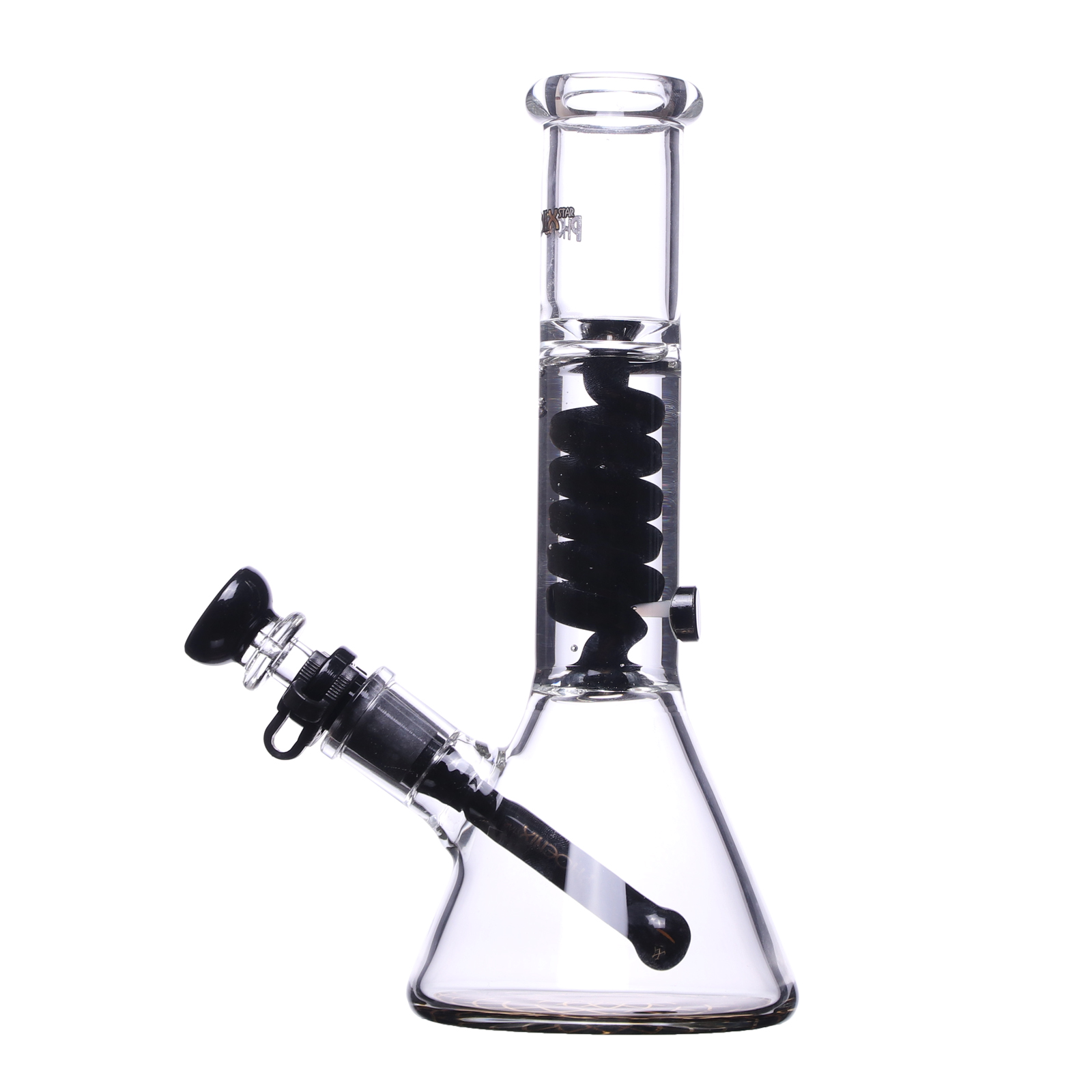 Бонг Phoenix Spiral Black