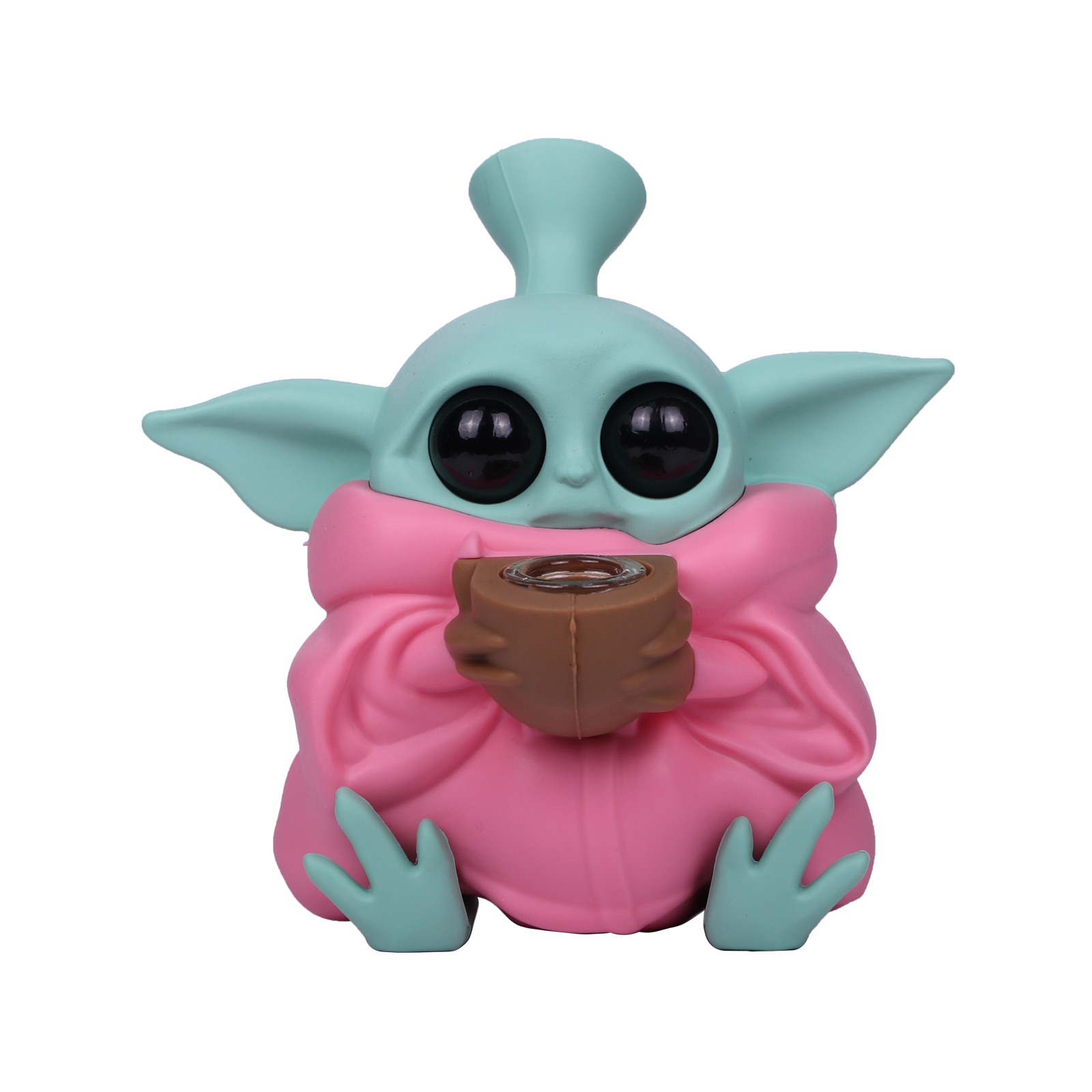 Бонг Yoda Grogu Pink