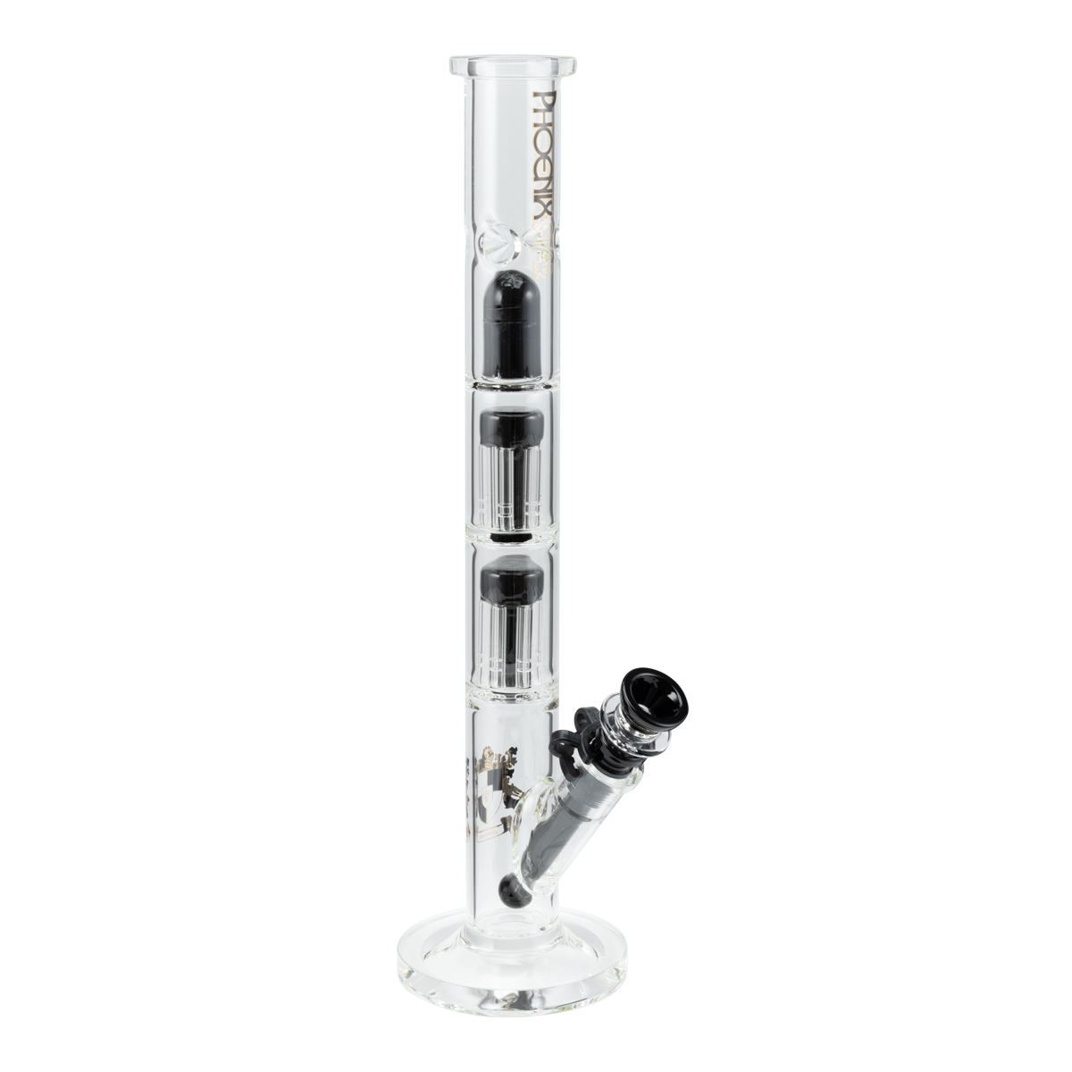Бонг Phoenix Double Tree Arm Dome Black